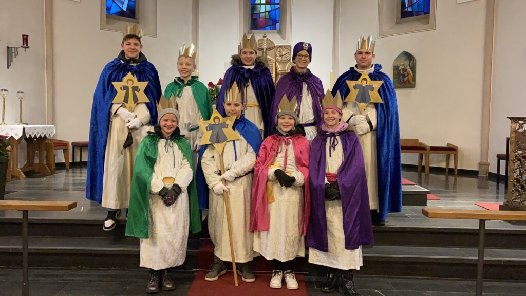 Bild der Sternsinger in Ottenhausen 2022
